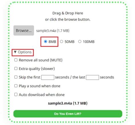 video compressor 25 mb